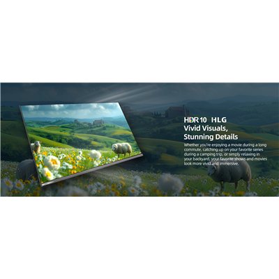 CHiQ L32M9PD - FHD LED Google TV with power bank in a beach bag, 32" (81 cm), Wifi 5G