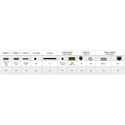 CHiQ L32M9PD - FHD LED Google TV with power bank in a beach bag, 32" (81 cm), Wifi 5G