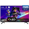 CHiQ U43QST – UHD QLED metallic Google TV with DLG 120 Hz, 43” (109 cm)