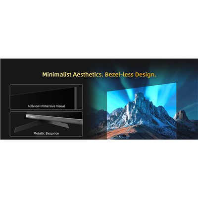 CHiQ U43QST – UHD QLED metallic Google TV with DLG 120 Hz, 43” (109 cm), warranty 2+2 years