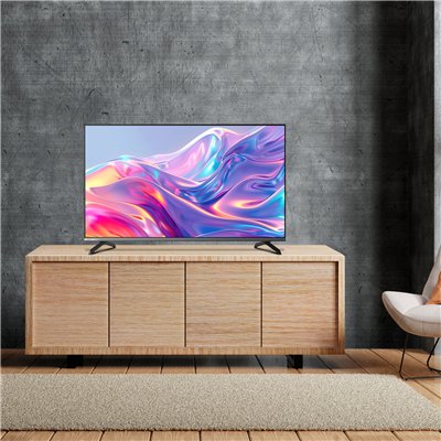 CHiQ U43QST – UHD QLED metallic Google TV with DLG 120 Hz, 43” (109 cm)