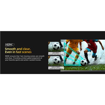 CHiQ U50QST – UHD QLED ultra-thin metallic Google TV with DLG 120 Hz, 50” (127 cm), 2+2 year warranty