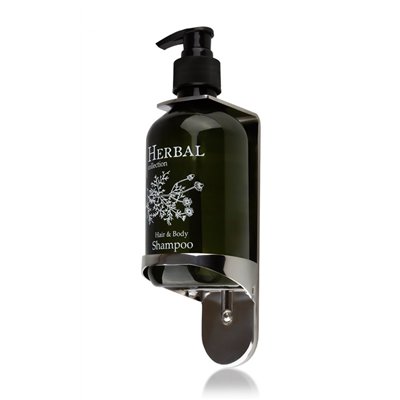 Holder for Pump Dispensers HERBAL, Silver