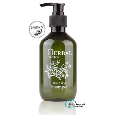 Hair & Body Shampoo, PS 300 ml, HERBAL collection (MOQ: 15PCS/BOX)