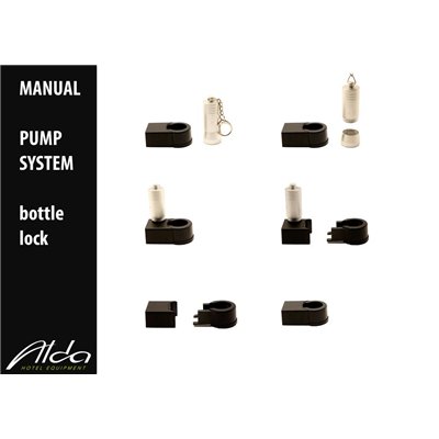 Holder/Lock for Pump System Bottles (MOQ: 4PCS/BOX)