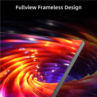 CHiQ L32QST – FHD QLED frameless Google TV, 32” (81 cm), ultra-thin, metallic, 2+2 year warranty