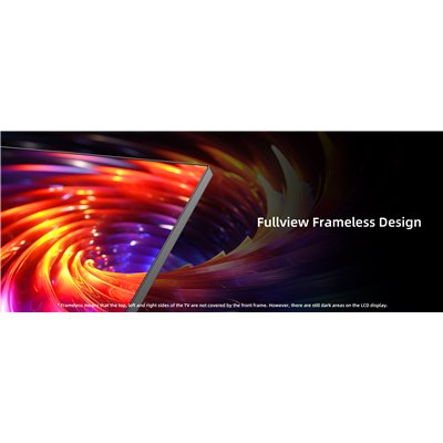 CHiQ L32QST – FHD QLED frameless Google TV, 32” (81 cm), ultra-thin, metallic, 2+2 year warranty