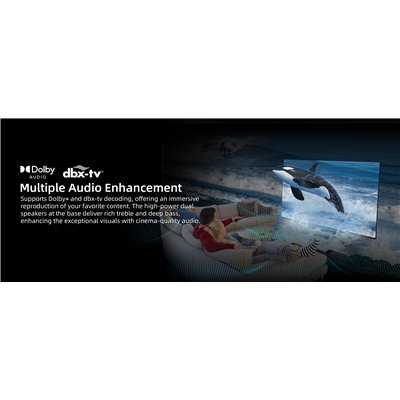 CHiQ L32QST – FHD QLED Google TV bez okvira, 32” (81 cm), ultra tanki, metalni, 2+2 godine jamstva