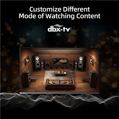 CHiQ U55QST – UHD QLED Google TV bez okvira s DLG 120 Hz, 55” (140 cm), ultra tanki, 2+2 godine jamstva