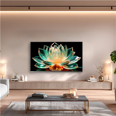 CHiQ U55QST – UHD QLED frameless Google TV with DLG 120 Hz, 55” (140 cm), ultra-thin, 2+2 year warranty