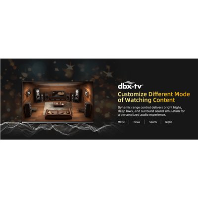 CHiQ U43QST – Televizor Google UHD QLED fără ramă cu DLG 120 Hz, 43” (109 cm), ultrasubțire, garanție 2+2 ani