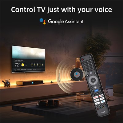 CHiQ U43QST – UHD QLED frameless Google TV with DLG 120 Hz, 43” (109 cm), ultra-thin, 2+2 year warranty