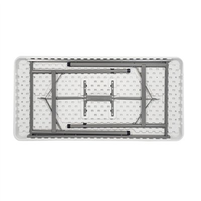 Folding table Hotelum 122 LIGHT, 122 x 61 cm, white