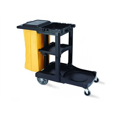 Kolica za sobarice s poklopcem i vrećicom, plastika