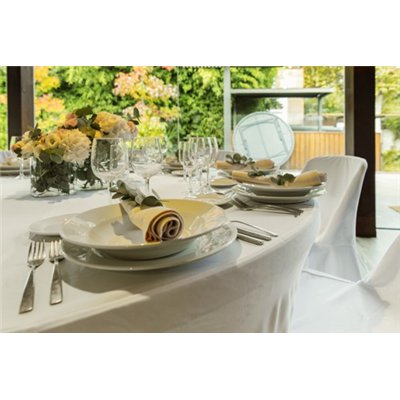 Folding banquet table ZOWN PLANET 150 - PROFI - Ø152 cm