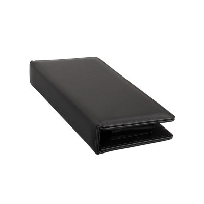 Leather plates for the TV program 110 x 240 x 50 mm The Londoner Noir, black