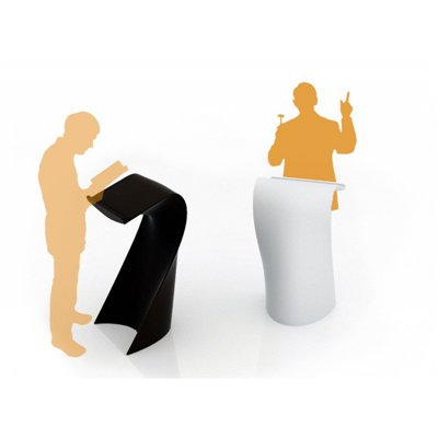 Lectern SWISH, white