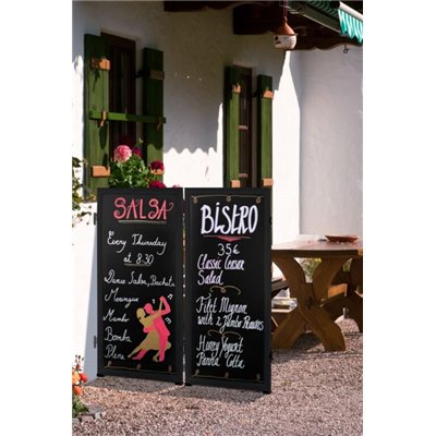 Universal board MULTIBOARD 115x60 cm, black