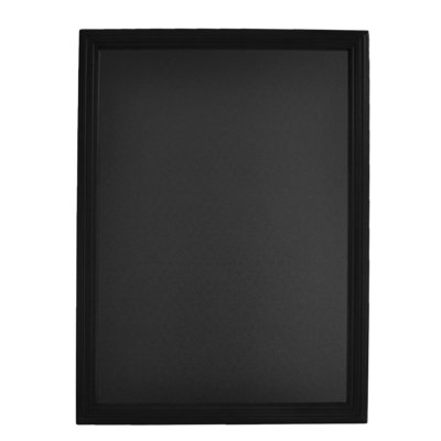 Wall-mounted double-sided board 60 x 80 cm Securit Universal - black