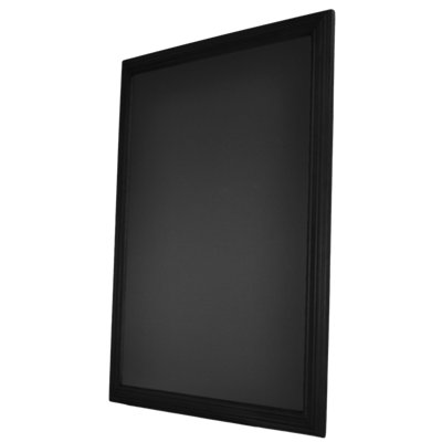 Wall-mounted double-sided board 60 x 80 cm Securit Universal - black