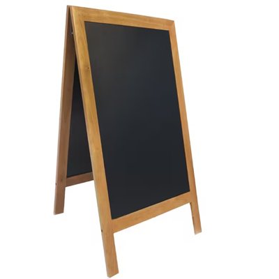 A - board 68 x 120 cm Securit Sandwich - Teak