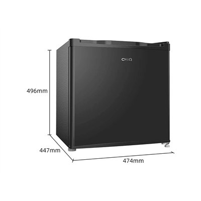 Compressor minibar CHiQ CSD46D4D, black, 46 l