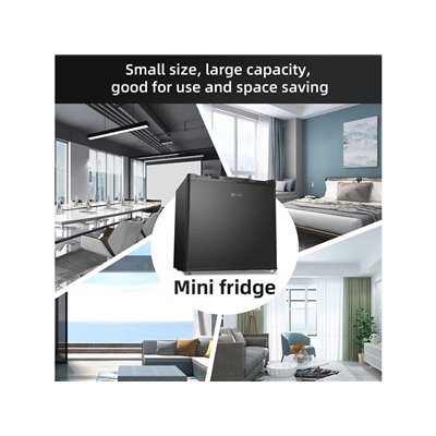 Compressor minibar CHiQ CSD46D4D, black, 46 l