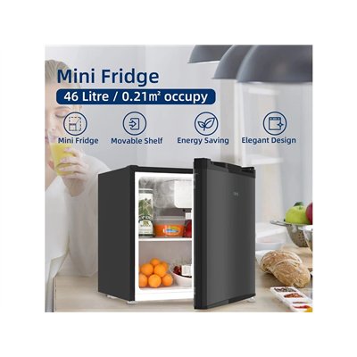 Kompresorski minibar CHiQ CSD46D4D, crni, 46 l