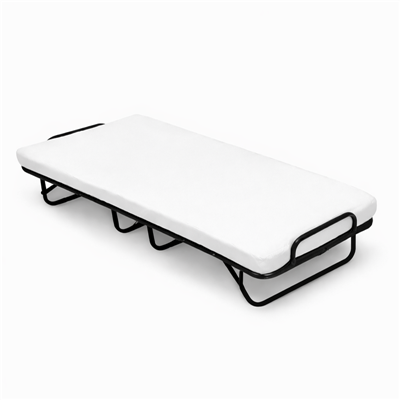 Pat suplimentar HOTELUM cu somieră metalică 195 × 80 cm, capacitate de încărcare până la 250 kg