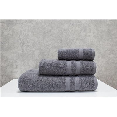 Terry towel VIOLKA 70x140 cm 450g dark grey