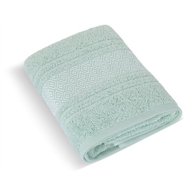 Terry towel Mosaic 50x100 cm 550g mint
