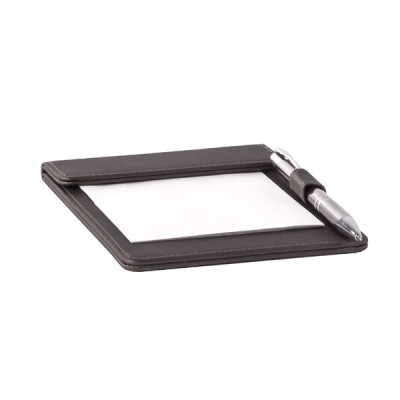 Leather notebook 130 x 15 x 170 mm The Londoner Tradition, brownish gray (Sale is possible only in quantities of 10 pieces)