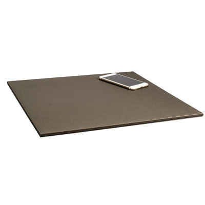 Leather writing pad 380 x 5 x 380 mm The Londoner Tradition, brown gray (Sale is possible only in quantities of 5 pieces)