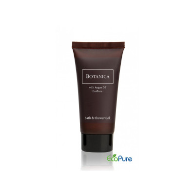 Shower gel in tube, 40 ml, Botanica (Sale is possible only in quantities of 50 pieces)
