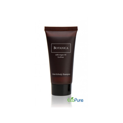 Hair and body shampoo in a tube, 40 ml, Botanica (Sale is possible only in quantities of 50 pieces)
