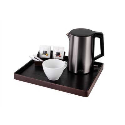 Noble Leather tray, brown