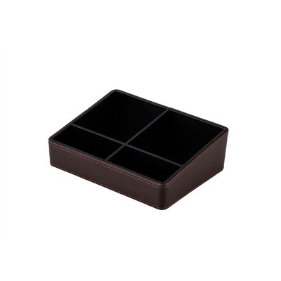 Noble Leather tray, brown