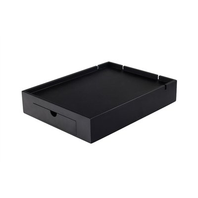 Grand Bamboo tray, black