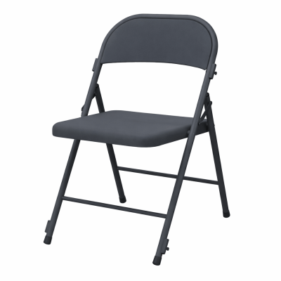 Scaun metalic pliabil Boston K-chair, shark grey