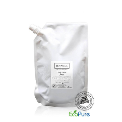 Body lotion, refill bag, 360 ml, Botanica (Sale is possible only in quantities of 15 pieces)