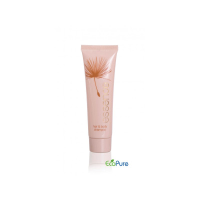 Shampoo for hair and body in a tube, 35 ml, Essence (Sale is possible only in quantities of 50 pieces)