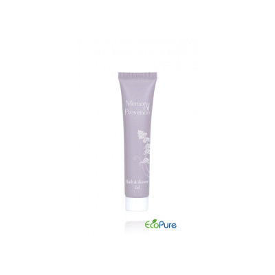 Shower gel in a tube, 20 ml, Memory of Provence (Sale is possible only in quantities of 50 pieces)