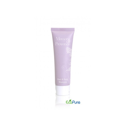 Shampoo for hair and body in a tube, 35 ml, Memory of Provence (Sale is possible only in quantities of 50 pieces)