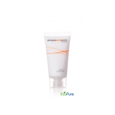 Body lotion in a tube, 20 ml, Simple and Pure (Sale is possible only in quantities of 50 pieces)