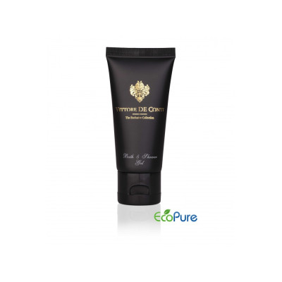 Shower gel in a tube, 40 ml, Vittore De Conti (Sale is possible only in quantities of 50 pieces)