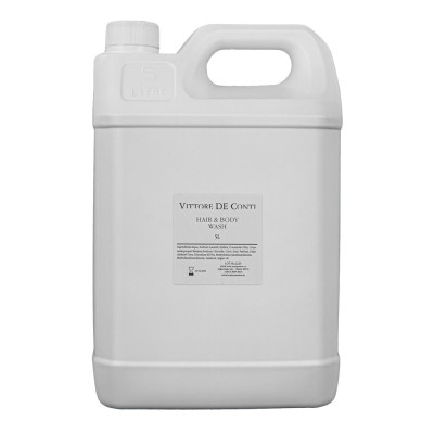 Shampoo for hair and body, PS 5l canister, Vittore De Conti