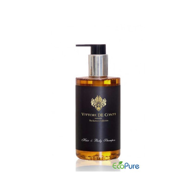 Shampoo for hair and body, dispenser with pump 310 ml, Vittore De Conti (Sale is possible only in quantities of 15 pieces)