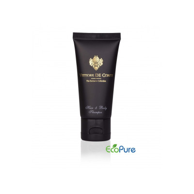 Shampoo for hair and body in a tube, 40 ml, Vittore De Conti (Sale is possible only in quantities of 50 pieces)