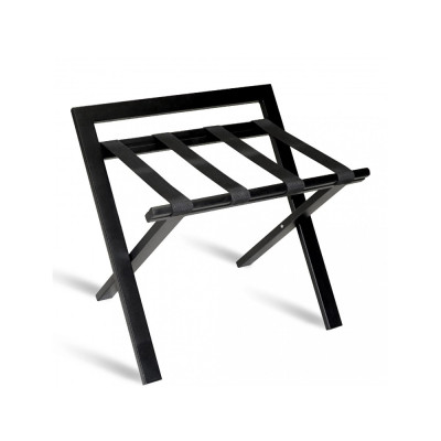 Luggage rack Hotelum CLASSIC PLUS BLACK with backrest