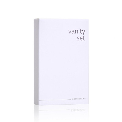 Hygiene set in a box, White Accessories (MOQ: 125 PCS)